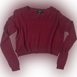 Cropped Knit Sweater